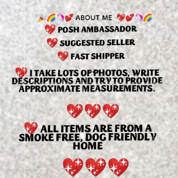 🎉💖 THANKS FOR VISITING MY CLOSET! Please read! - Picture 4 of 8